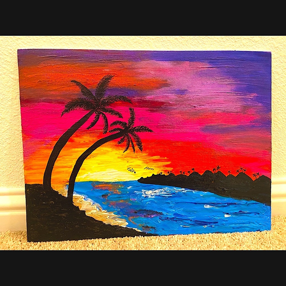 Tropical Sunset 🌅 🌴